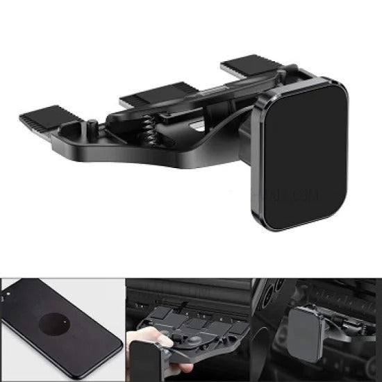 Automagnet CD Series Car Phone Holder – 360° Magnetic Mount for Smartphones