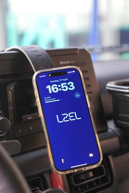 Asli Global Magnetic Ring Car Holder with Rotating Suction