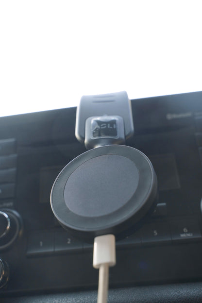 Asli Global Magnetic Ring Car Holder with Rotating Suction