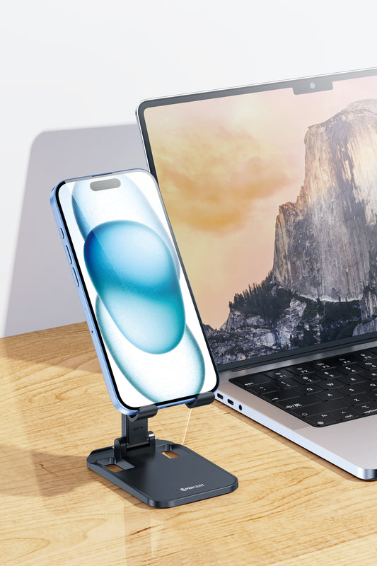 90 Percent Flexistand Foldable Black Universal Phone Stand