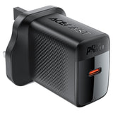 Acefast A103 GaN 30W USB‑C Wall Charger with UK Plug