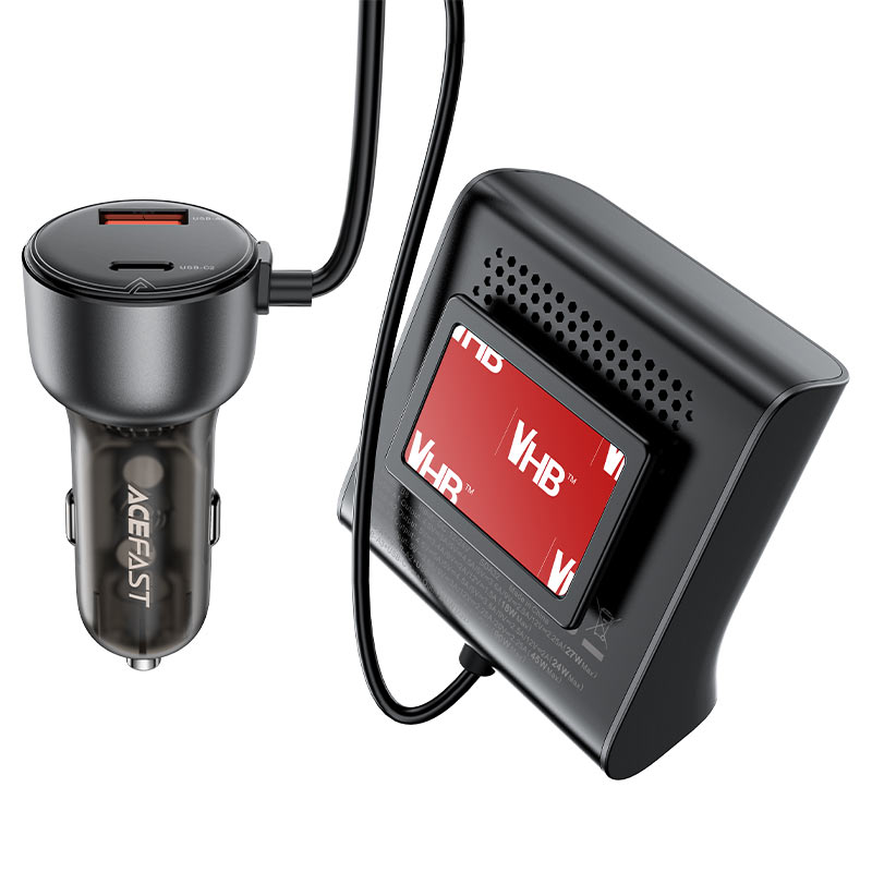 Acefast B11 138W Fast Car Charger with USB‑C and USB‑A