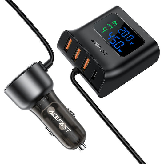 Acefast B11 138W Fast Car Charger with USB‑C and USB‑A