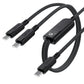 Acefast C5-11 Dual USB‑C 100W Fast‑Charging Cable 1.2m