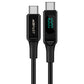AceFast C6-03 2m USB‑C 100W Braided Cable with LED Display