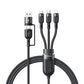 Mcdodo 100W 3-in-1 PD Charging Cable 1.2m USB‑C Micro‑USB Lightning