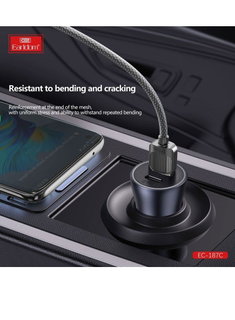 Earldom USB-C Data Cable 2.4A Fast Charging & Sync