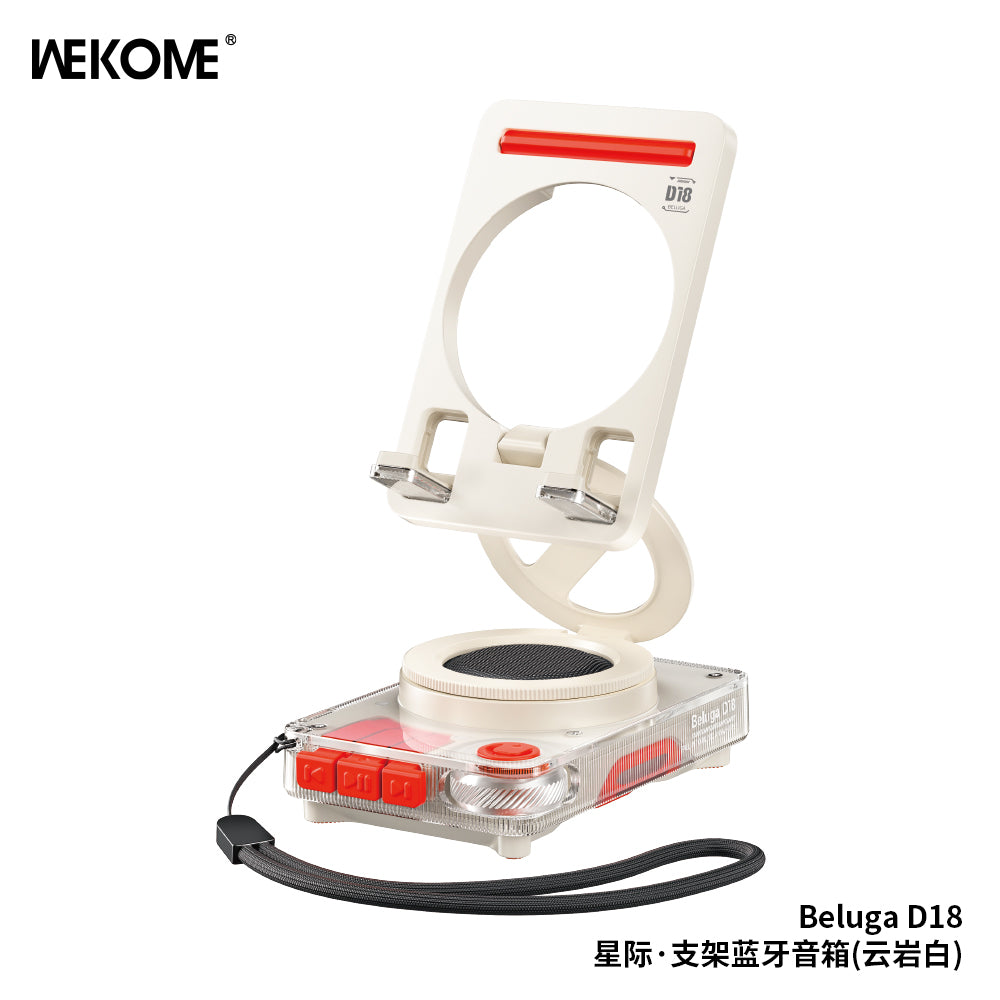 WEKOME Beluga D18 Portable Bluetooth Speaker with Stand