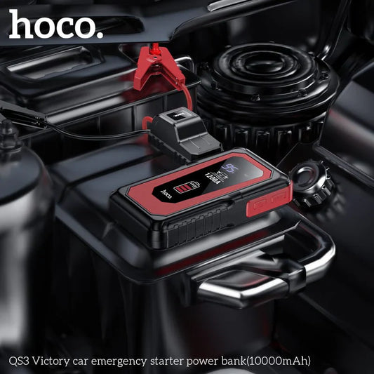 Hoco Victory 10000mAh Car Emergency Starter with QC3 Fast Charging