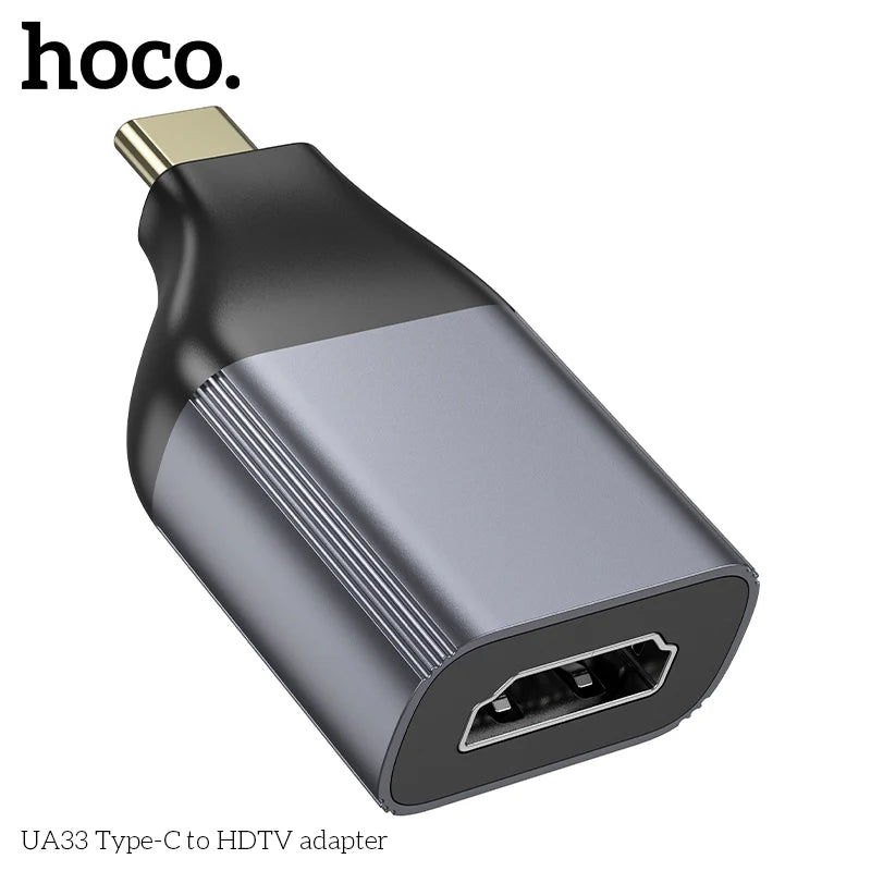 Hoco UA33 USB‑C to HDMI 4K UHD Adapter for Devices