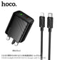 Hoco Sunlight 30W PD & QC3.0 Dual-Port Charger UK