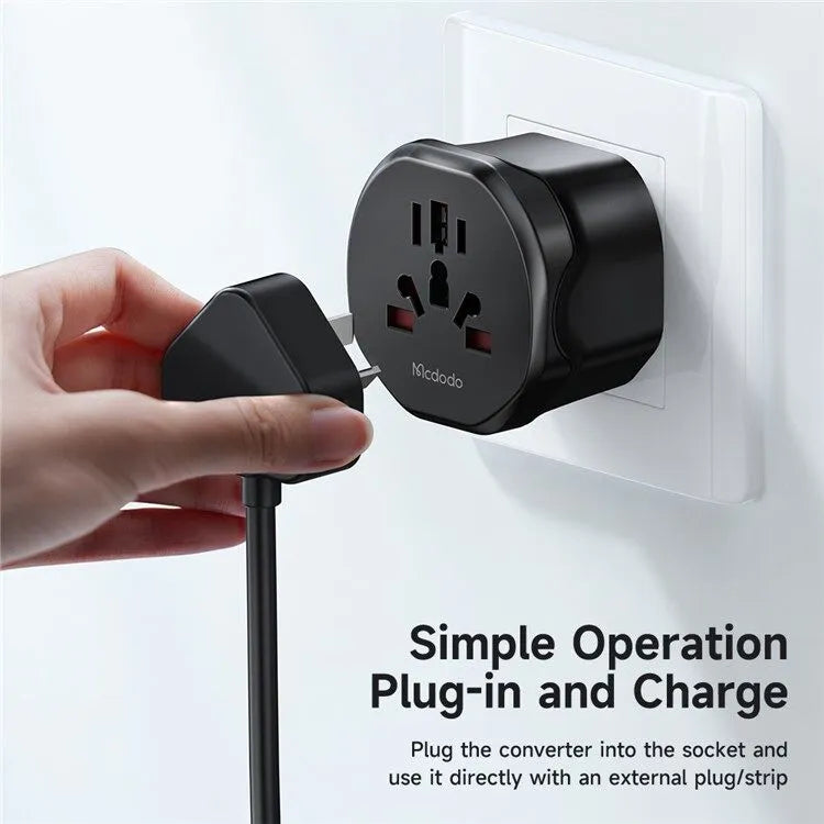 Mcdodo CP-454 Universal UK Travel Power Adapter Compact