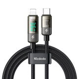 Mcdodo 1.8m USB‑C to Lightning 36W PD Cable with Display