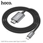 Hoco UA27 HD Type‑C to HDMI 2m Aluminium Cable – Grey
