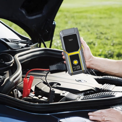 LZEL EnergizeIgnite X 12,000mAh Car Jump Starter with LED Flashlight