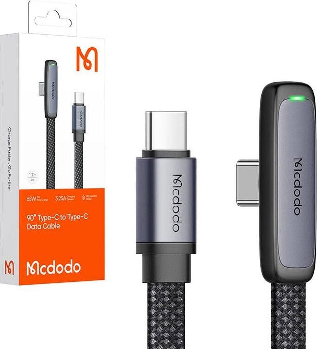 Mcdodo CA3361 1.8m USB‑C to USB‑C Braided Cable 65W Charging