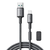 Joyroom S-A50 1.2m 3A USB‑A Lightning Cable with Magnetic Organizer