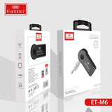 Earldom ET-M6 Bluetooth 5.0 Wireless Audio Receiver 3.5mm AUX