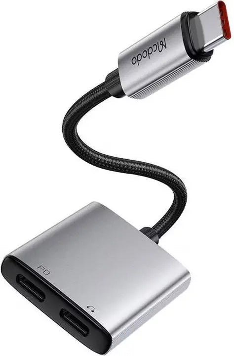 Mcdodo CA-5570 Dual USB‑C Audio & Fast‑Charging Adapter