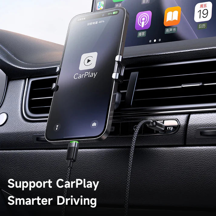 Mcdodo CA-2000 60W USB‑C to USB‑C Magnetic Self‑Winding Cable