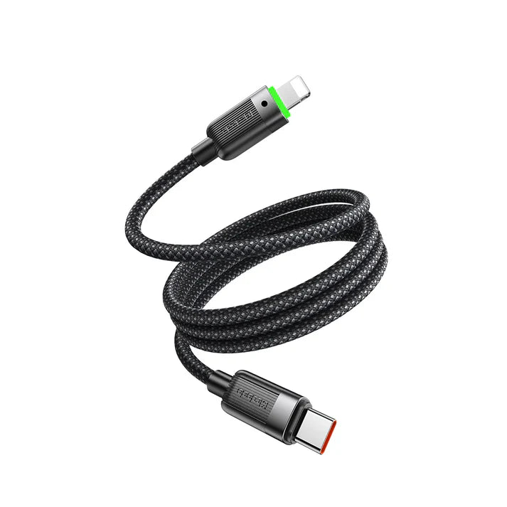 Mcdodo CA-2010 1.2m Braided Lightning to Type‑C Fast Charging Cable