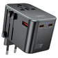 Hoco AC17 Universal PD65W Multi-Region Compact Travel Charger