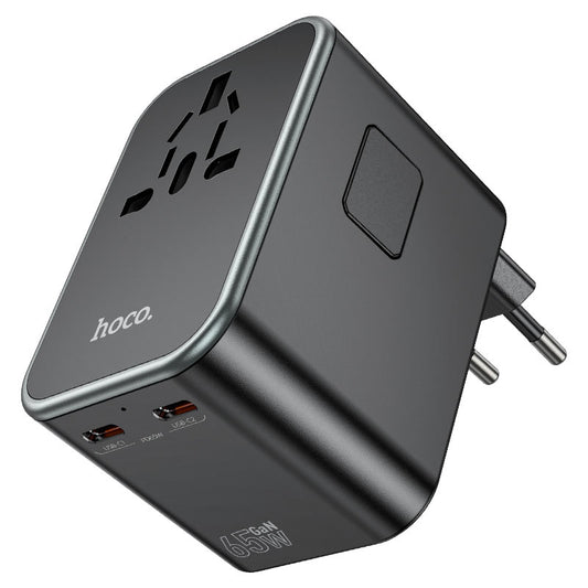 Hoco AC17 Universal PD65W Multi-Region Compact Travel Charger