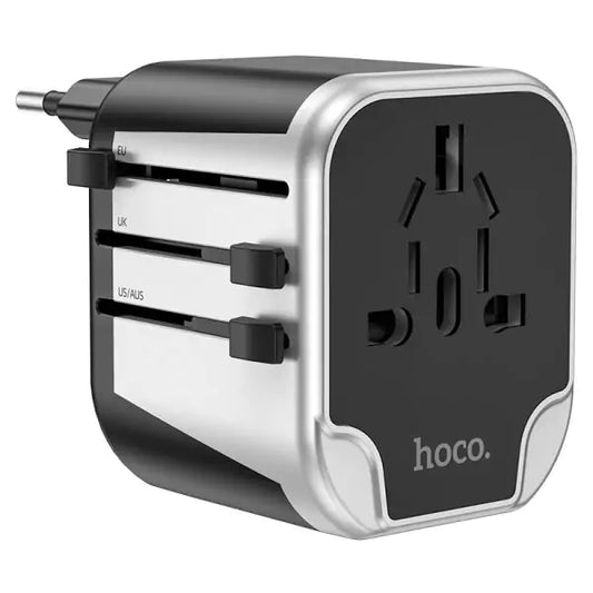 Hoco AC5 Level Dual Port Universal Conversion Charger Black