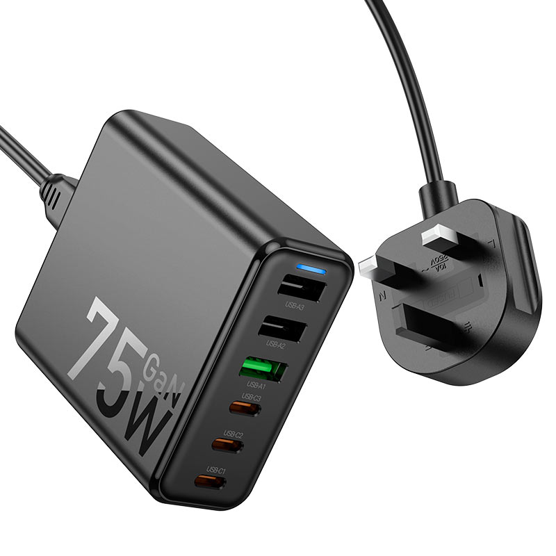 Hoco Earl 75W Multi-Port PD45W & QC3.0 Charging Station