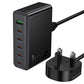 Hoco C152B Modern 70W PD Desktop Charging Station UK Plug
