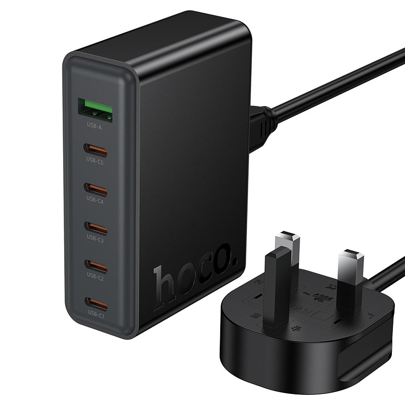 Hoco C152B Modern 70W PD Desktop Charging Station UK Plug