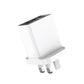 Hoco C48 Breakthrough QC3.0 Triple USB Wall Charger White