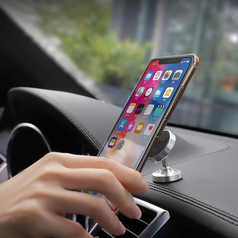 Hoco CA36 Plus Magnetic Dashboard Phone Holder Secure Metal Mount