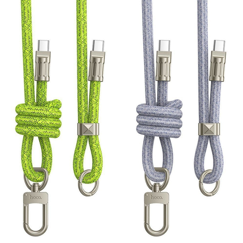Hoco GH7 Elegant Series Type‑C to Type‑C Lanyard Cable 1.8m
