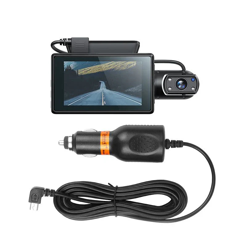 Hoco DI07 Max Dual Camera WiFi Dash Cam – HD Dual‑Lens Recorder