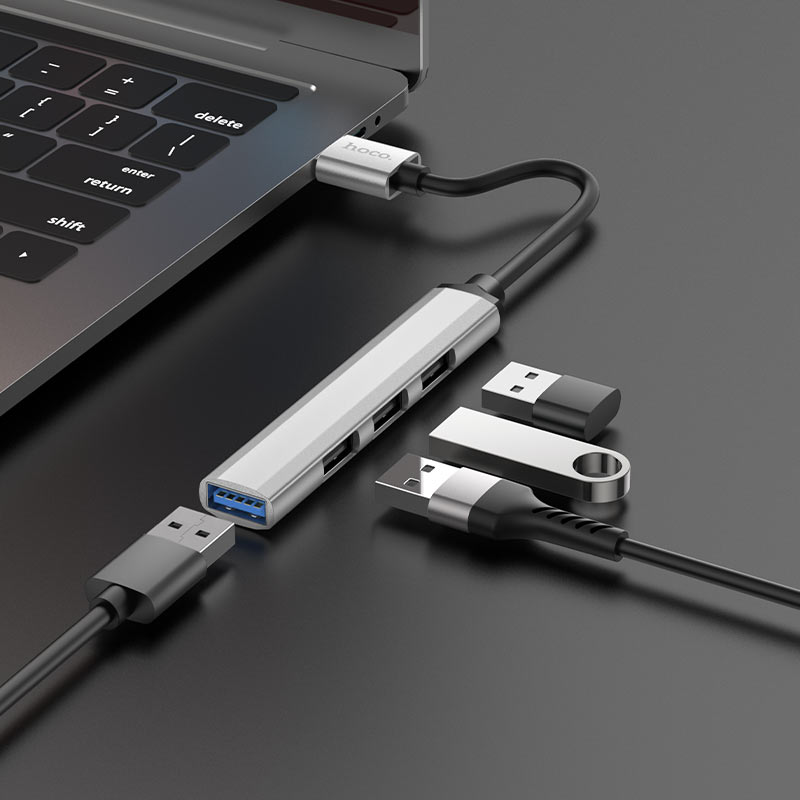 Hoco HB26 4-in-1 USB 3.0 Triple USB 2.0 Hub