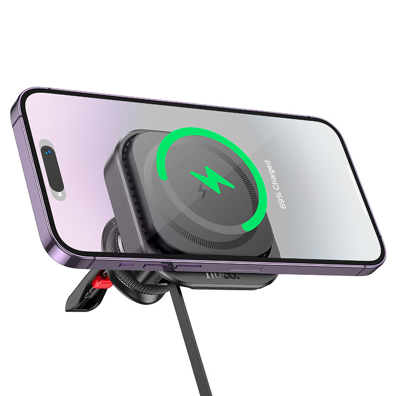 HOCO HW23 Might 15W Wireless Car Charger Air Vent Mount