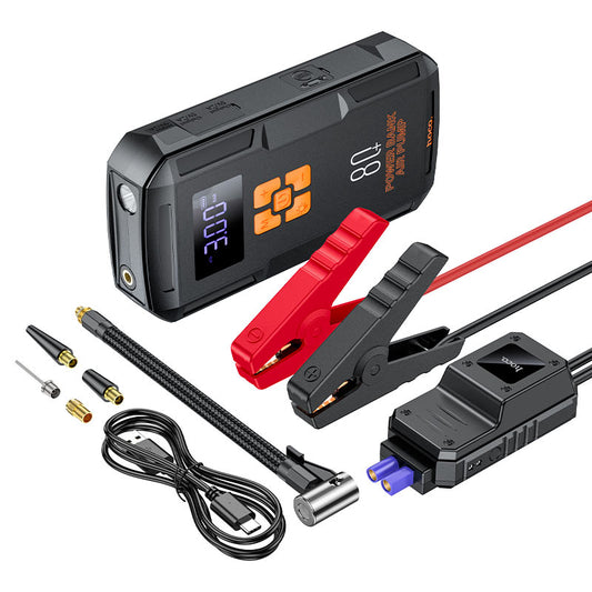 Hoco QS2 8000mAh Portable Car Jump Starter with Air Pump