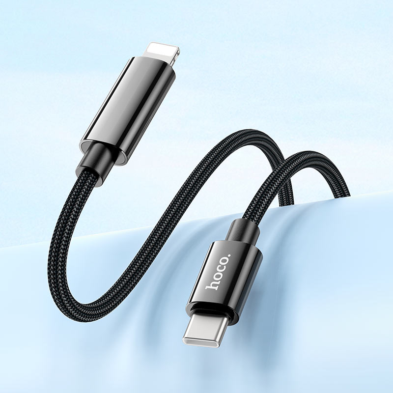 HOCO U125 PD Lightning to USB‑C 1.2m Fast Charging Cable