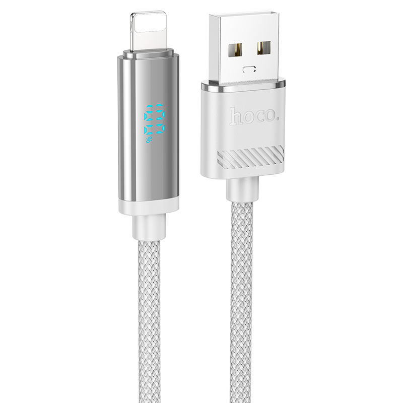 Hoco U127 1.2m USB‑A to Lightning Power Charging Data Cable