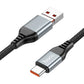 U128 Viking 2-in-1 1.2m USB‑C to USB‑C Fast Charging Cable