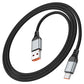 U128 Viking 2-in-1 1.2m USB‑C to USB‑C Fast Charging Cable