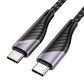 Hoco U95 Freeway 60W Type‑C to Type‑C Charging Cable 1.5m