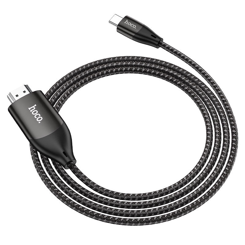 Hoco UA16 2m Metal Grey Type‑C to HDMI HD Cable