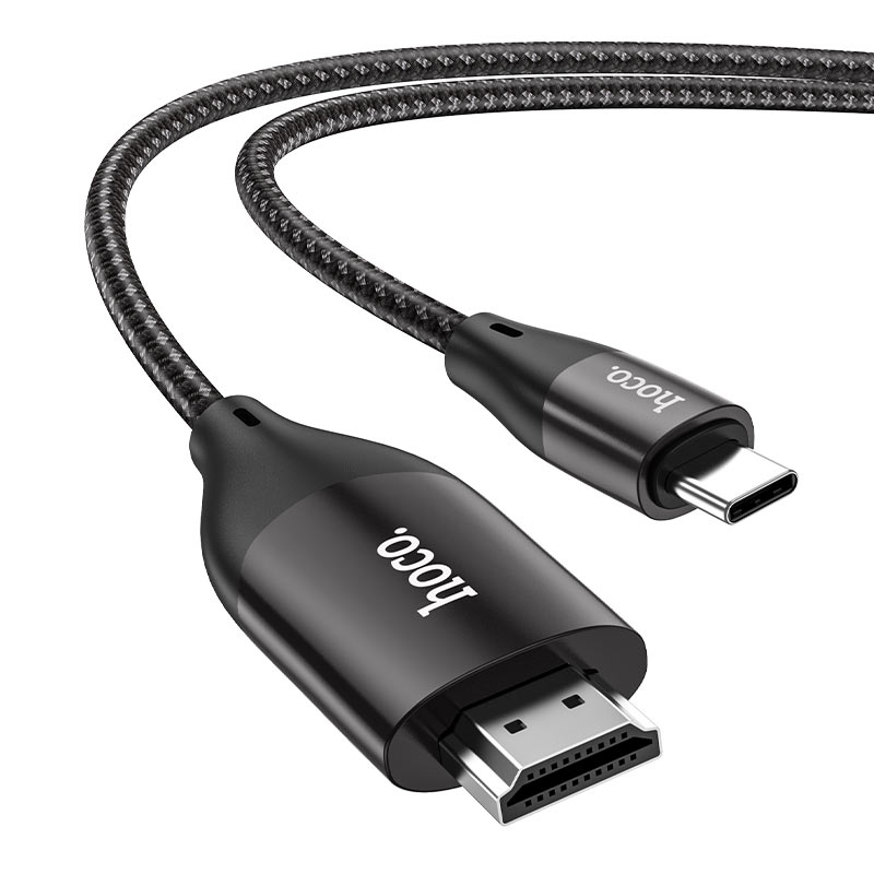 Hoco UA16 2m Metal Grey Type‑C to HDMI HD Cable