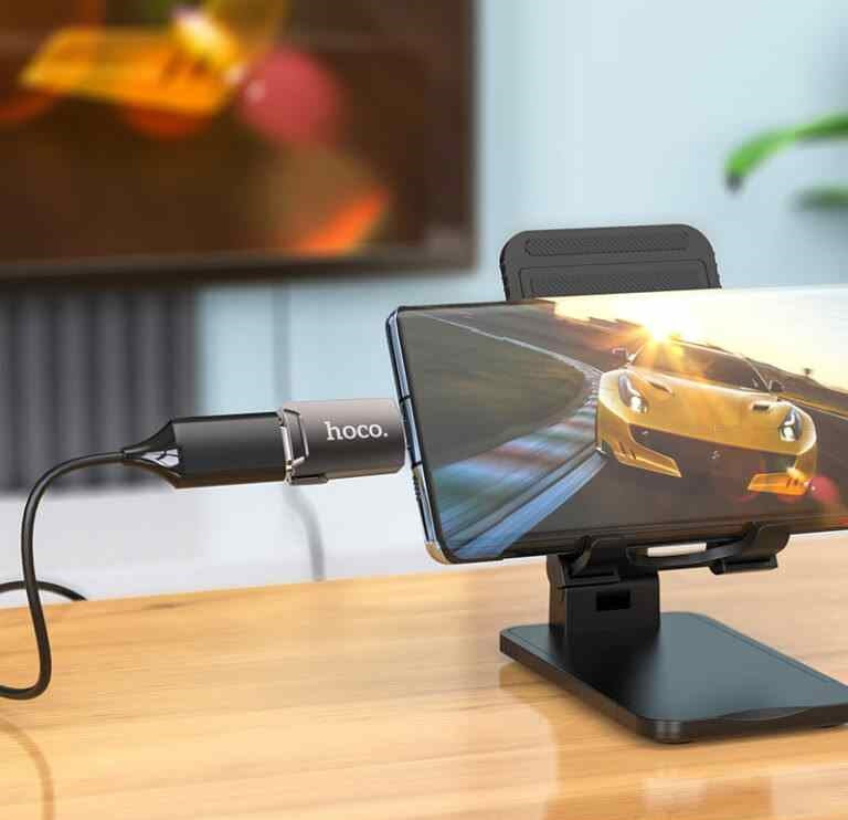 Hoco UA19 Easy Flow Type-C to HDMI 4K Adapter