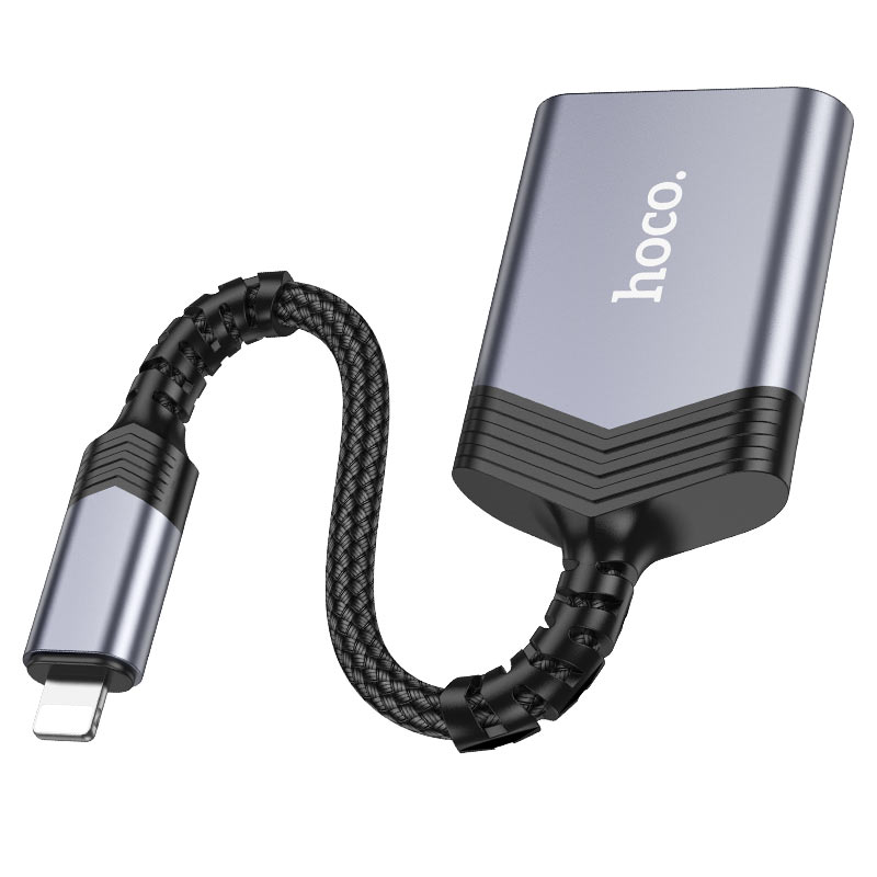 Hoco UA25 2-in-1 Lightning Card Reader with USB 3.0