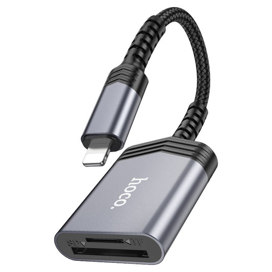 Hoco UA25 2-in-1 Lightning Card Reader with USB 3.0