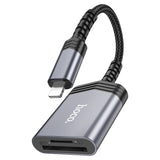 Hoco UA25 2-in-1 Lightning Card Reader with USB 3.0