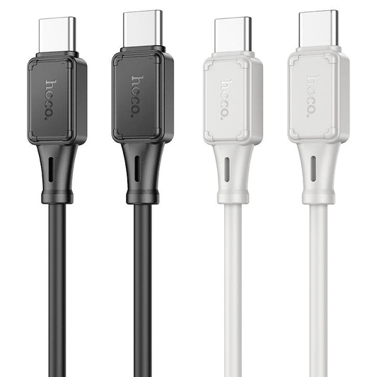 HOCO X101 Assistant 60W Silicone Type‑C to Type‑C Charging Cable